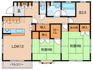 デミメゾンの物件間取画像